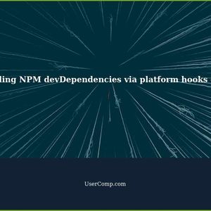 Installing NPM devDependencies via platform hooks on EB made easy
