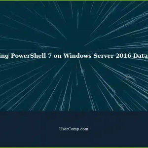 Unable to Install PowerShell 7 on Windows Server 2016 DataCenter: Access Denied