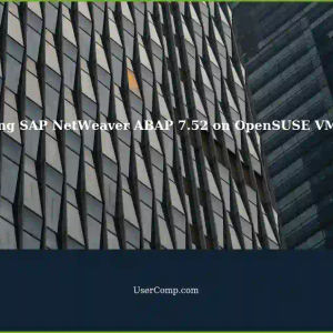 Unable to Install SAP NetWeaver ABAP 7.52 on OpenSUSE VM: Error during installation