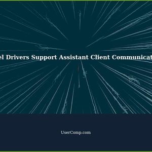 How Does Intel Drivers Support Assistant Client Communicate with a Webpage?