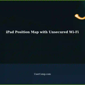 Troubleshooting iPad: Position Map Feature and Unsecured Wi-Fi Signals