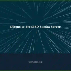Connecting iPhones to a Standalone Samba Server using Files App (FreeBSD-14)