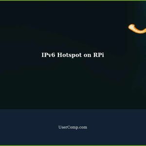 Setting Up IPv6 Hotspot on RPi with NetworkManager