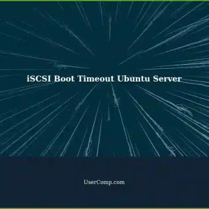 iSCSI Connection Timeout during Ubuntu Server (22.04.3 LTS) Booting with Veeam Repository