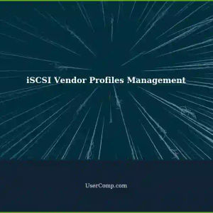 Managing Multiple iSCSI Vendors with Different iSCSI.conf Profiles
