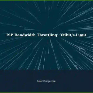 ISP Imposes Per-Connection Bandwidth Throttling: A 3Mbit/s Limit Explored