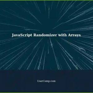 Create Randomizer Using Arrays in JavaScript: A Tech Support Guide