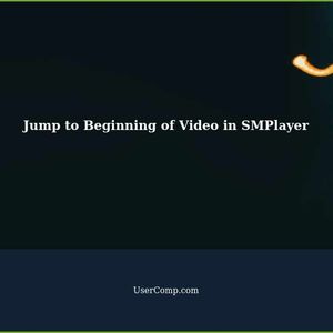 How to Jump to the Beginning of a Video in SMPlayer with Hotkeys