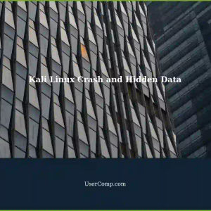 Kali Linux Crash: Half Extracted Data Takes Up Space Not Visible?