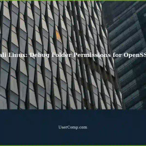 Debug Folder No Permission in Kali Linux for OpenSSL Programs