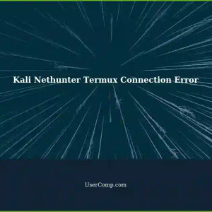 Kali Nethunter in Termux: Unable to Connect to Kali Server (APT bugging)
