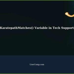 Using the KaratepathMatches() Variable in Tech Support