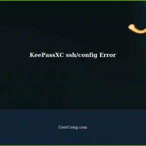 KeePassXC and ssh/config: Incorrect Public Key Identity Setting
