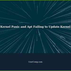 Kernel Panic and Apt Failing to Update Kernel After