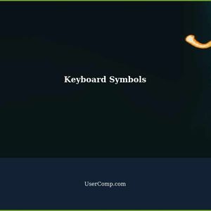 Misleading Symbols Keys on Keyboard
