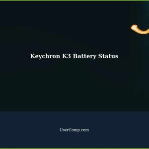 Checking Keychron K3 Battery Status: A Comprehensive Guide