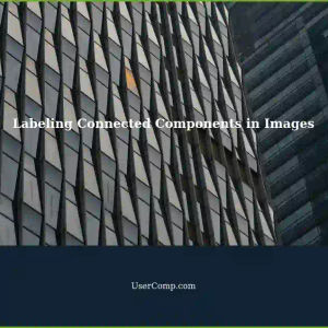 Labeling Connected Components in Images using GraphicsMagick
