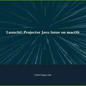 LaunchG.Projector on macOS: Java 11 Required, but OpenJDK Installed