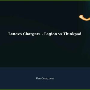 Lenovo Chargers - Difference between Legion or Thinkpad at same wattage?