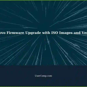 Lenovo: Upgrading Firmware with ISO Images using Ventoy