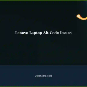 Lenovo Laptop: Alt Code Produces Different Characters
