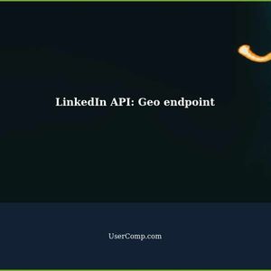 LinkedIn API: Geo endpoint
