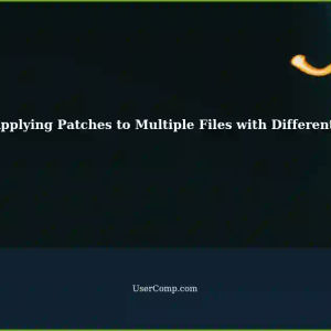 Applying Patches to Hundreds of Duplicate Files with Different Names on a Linux System