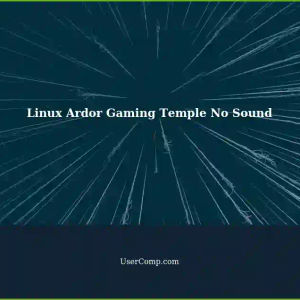 Headphones Issue: No Sound in Ardor Gaming Temple on Linux