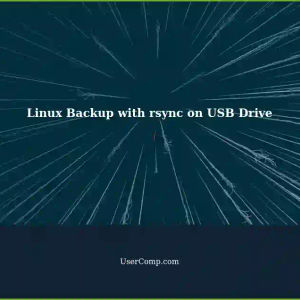 Linux Backup to USB Drive using rsync: A Western Digital 4TB Example