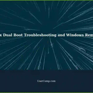 Switching to Linux: Troubleshooting Dual Boot Issues and Removing Windows