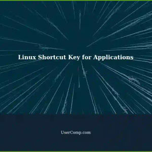Linux Newbie: Show Applications Shortcut Key