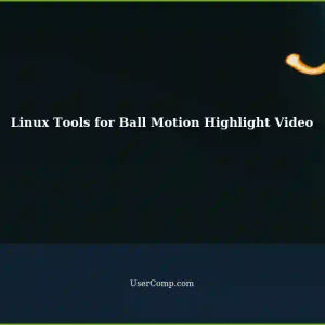 Highlight Video: Single Image - Linux Tools for Superimposing Ball Motion