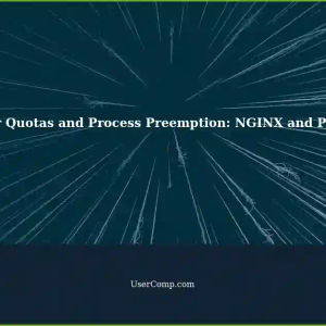Adjusting User Quotas and Preempting Processes in Linux: NGINX and PostgreSQL