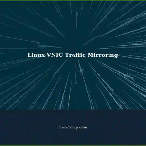 Linux Tech Support: Successfully Forwarding Mirrored Ethernet Packets to an External VNIC