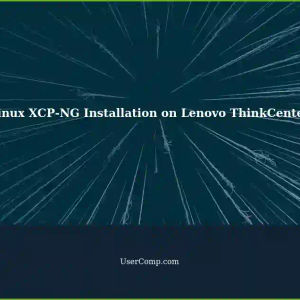 Troubleshooting: Linux (XCP-NG) Installation Fails on 3rd Partition in Lenovo ThinkCenter