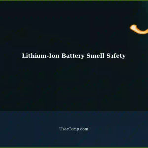 Is it Safe to Smell Lithium-Ion Laptop Batteries?