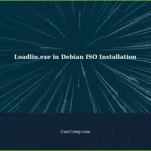 Understanding Loadlin.exe in Debian ISO Installation