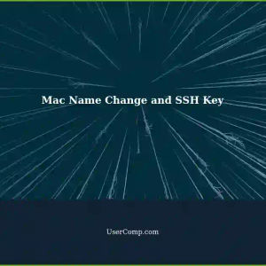 Does Changing a Mac's Name Affect Its SSH Key?