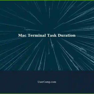 Keeping a Mac Terminal Task Running While Away