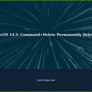 MacBook Pro M1 on macOS 14.5: Command+Delete Permanently Deletes Files Instead of Moving to Trash