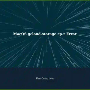 MacOS: Error using gcloud-storage cp-r with gcloud-crc32c on MacOS