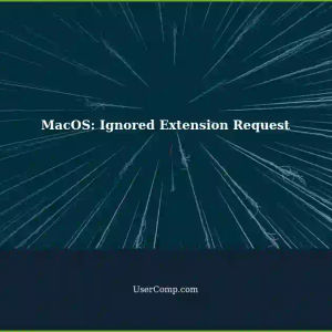 MacOS: Enabling Disabled Developer Mode After Ignoring Extension Request
