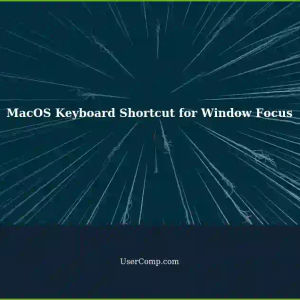 Keyboard Shortcut: Moving Mouse Focused Window on MacOS