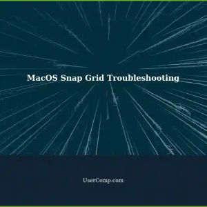 Fixing Snap Grid Issues on MacOS Desktop
