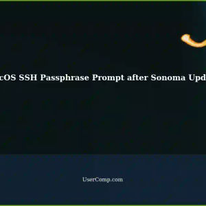 macOS Asks for SSH Passphrase after Update in Sonoma: A Solution