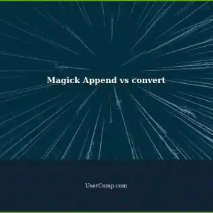 Magick Append Not Working: A Comparison of convert and magick-append