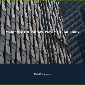 How to Make MIDI Editors Play MIDI on Linux (Without External Musical Device)