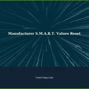 Manufacturer's S.M.A.R.T. Values Reset on Refurbished/Recertified Drives