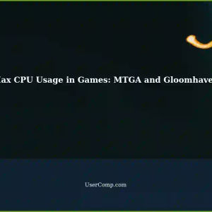 Max CPU Usage in Games: A Common Issue with MTGA and Other PC Applications