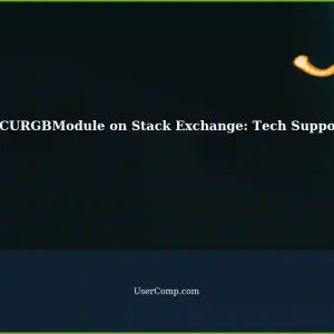 MCURGBModule on Stack Exchange Network: A Comprehensive Tech Support Guide